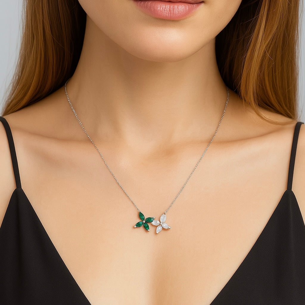 Clover Mist Chain Pendant