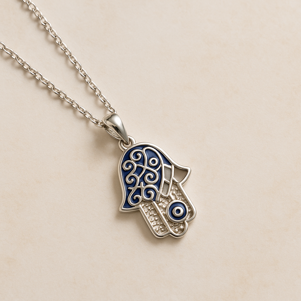 Hamsa Guard Chain Pendant