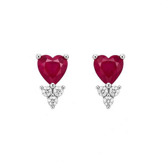Sapphire Sparkle Studs - MIOR JEWELS