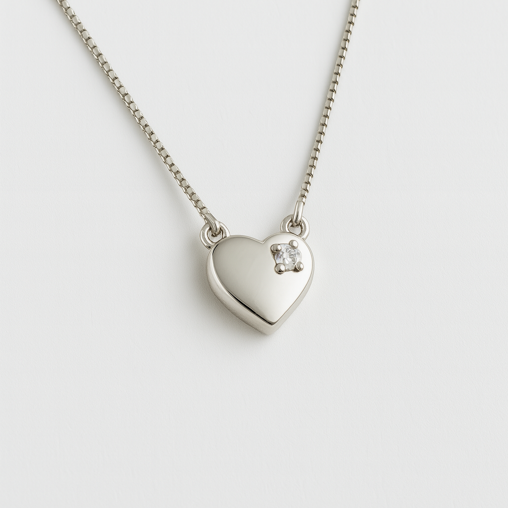 Heart's Whisper Chain Pendant - MIOR JEWELS