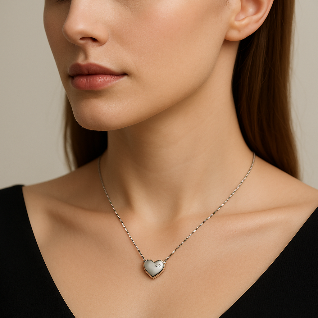Heart's Whisper Chain Pendant - MIOR JEWELS