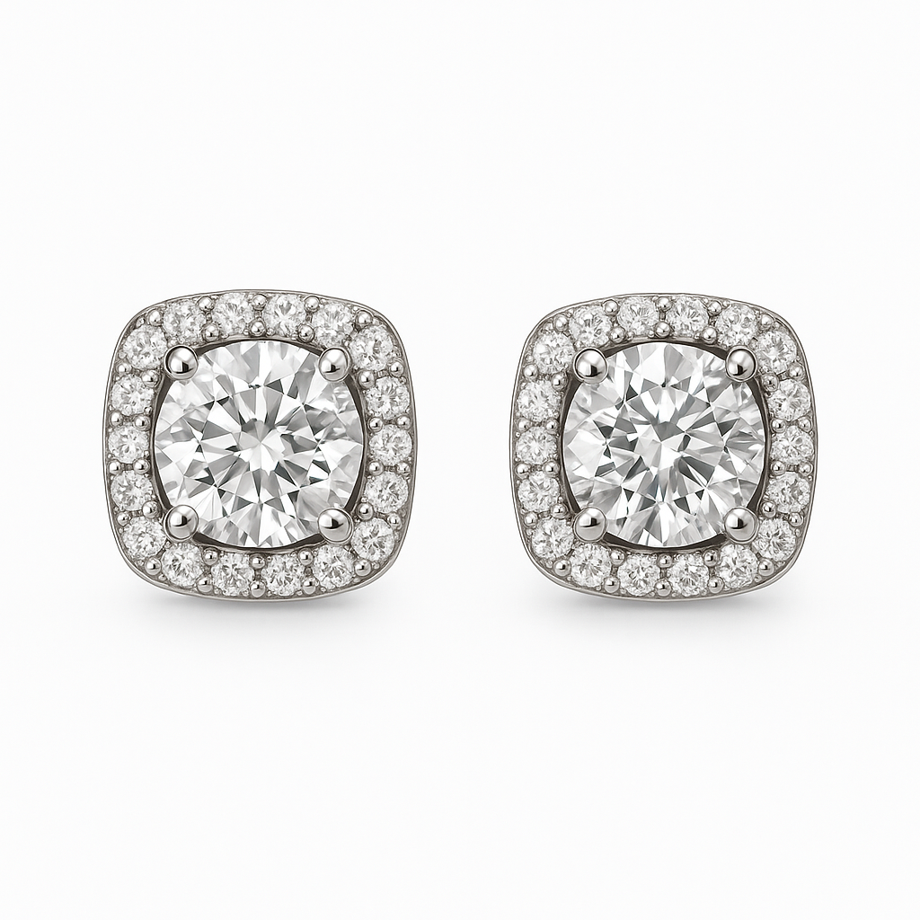 Crystal Stud Earrings - MIOR JEWELS