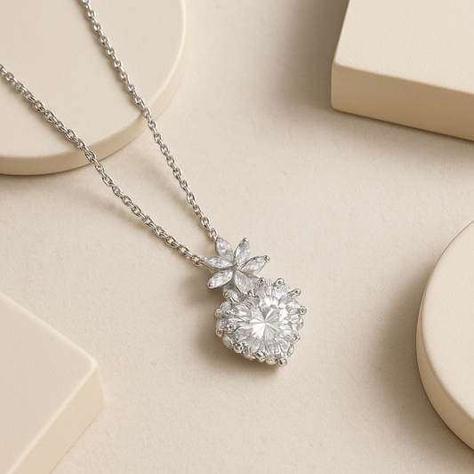 Celestia Heart Chain Pendant