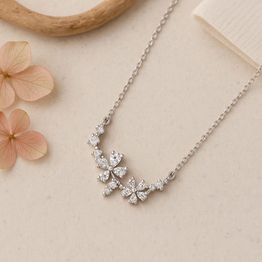 Floral Harmony Chain Pendant