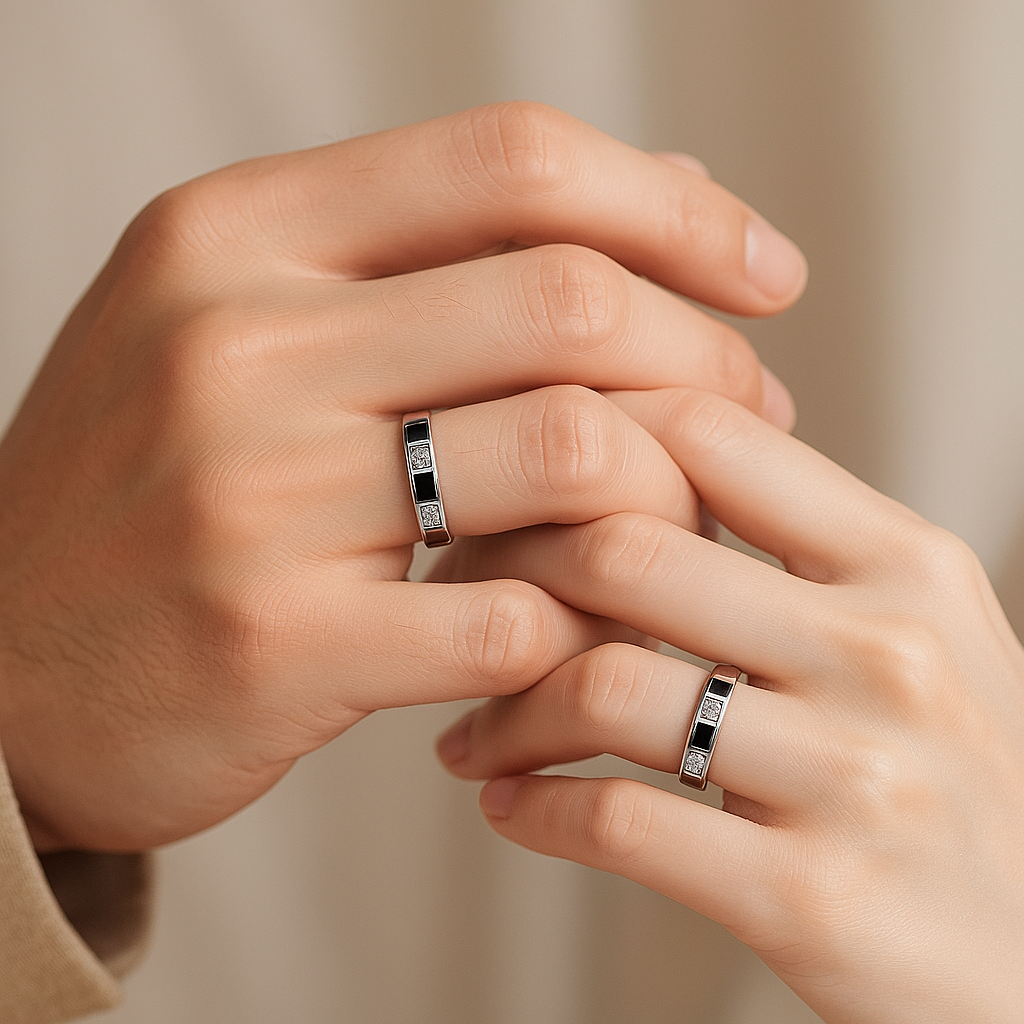 Forever Us Couple Rings Pair V13
