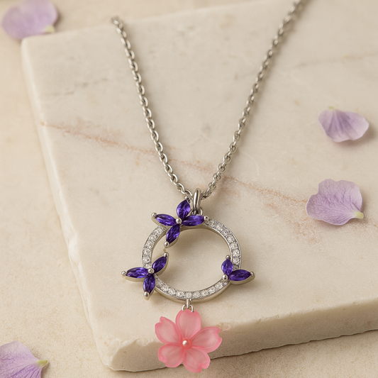 Blossom Drop Chain Pendant