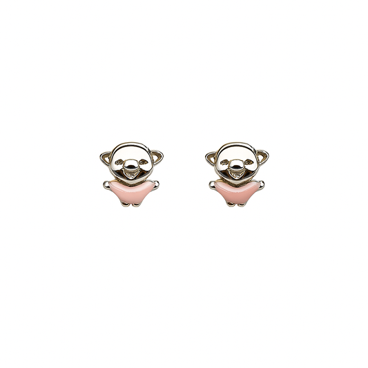 Playful Teddy Studs - MIOR JEWELS