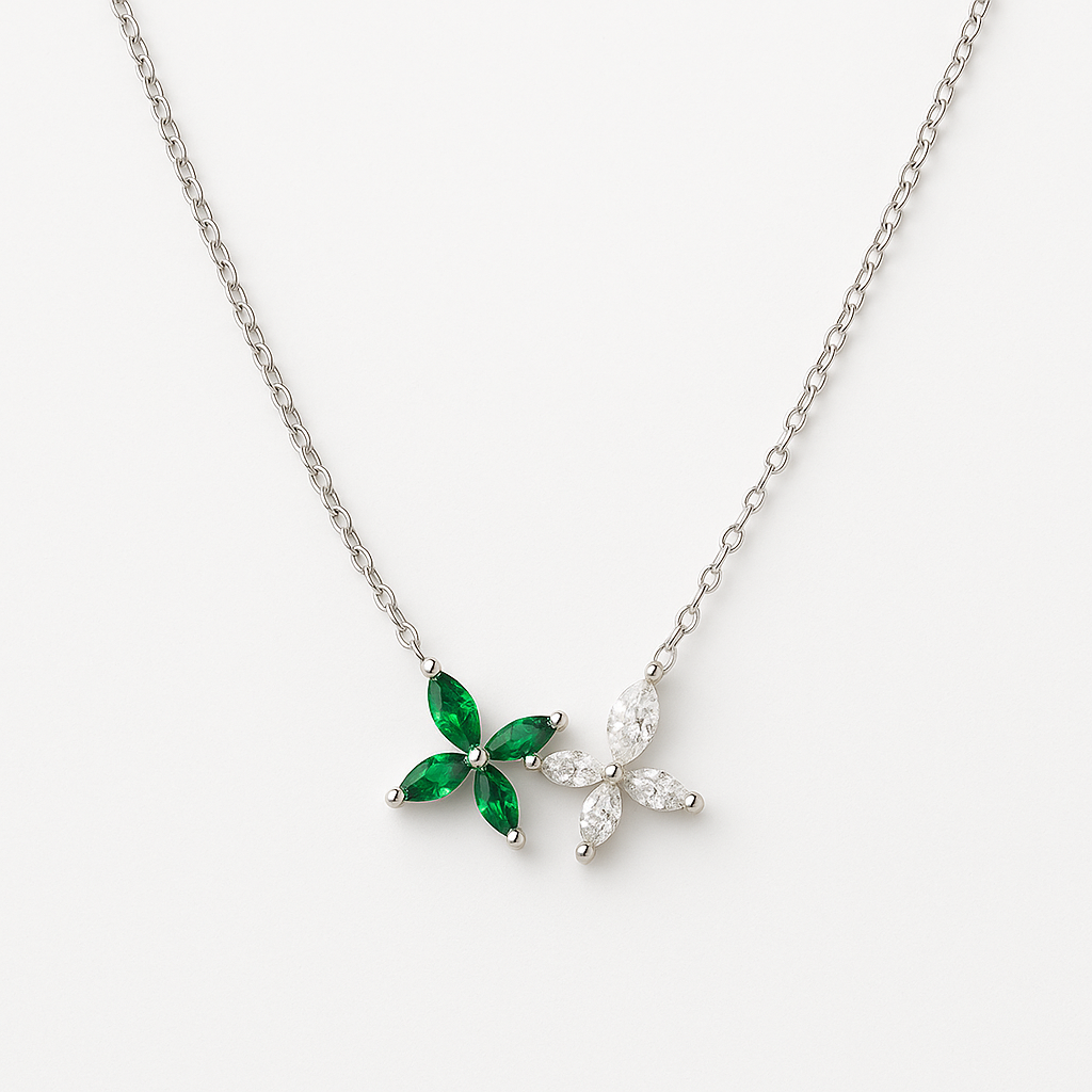 Clover Mist Chain Pendant