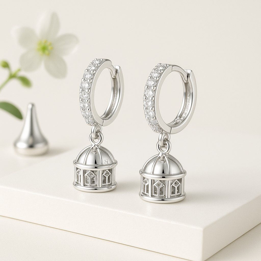 Elegant Danglers Hoops Earrings - MIOR JEWELS