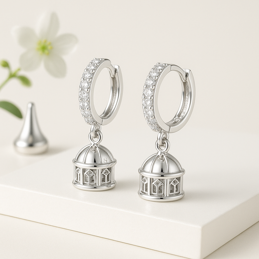 Elegant Danglers Hoops Earrings - MIOR JEWELS