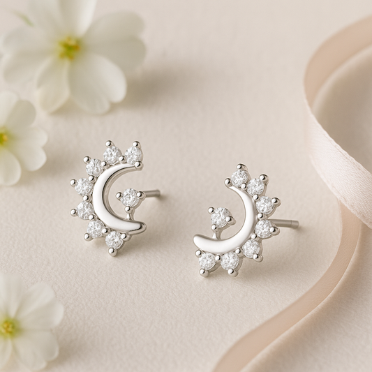Gleam Drop Studs - MIOR JEWELS