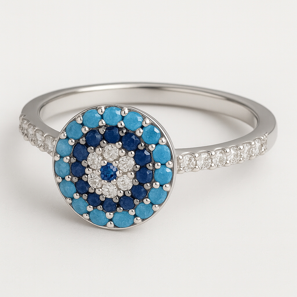 Midnight Wave Ring