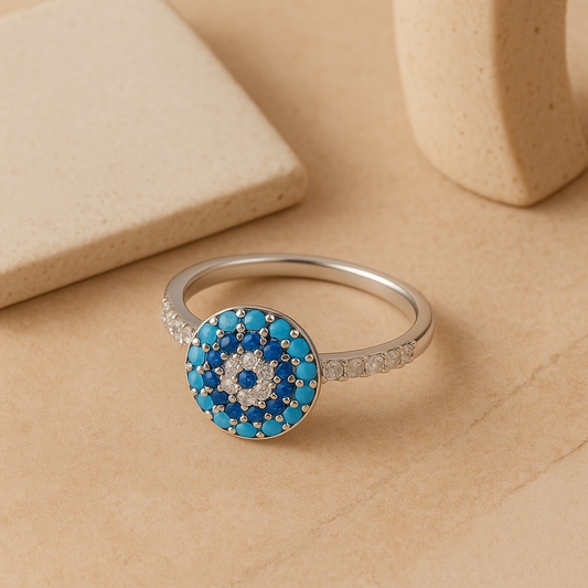 Midnight Wave Ring