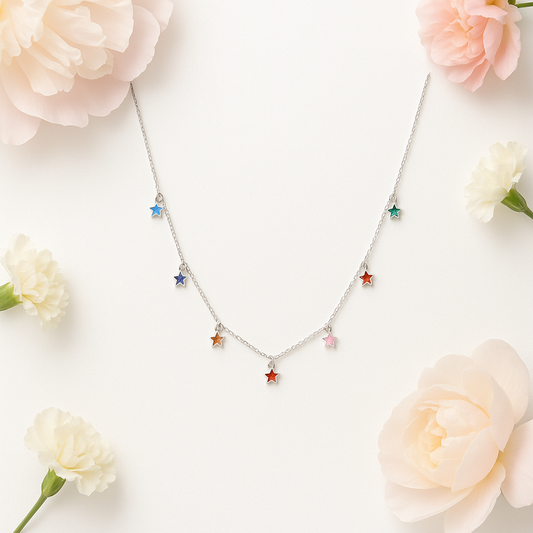 Star Charms Chain Pendant - MIOR JEWELS