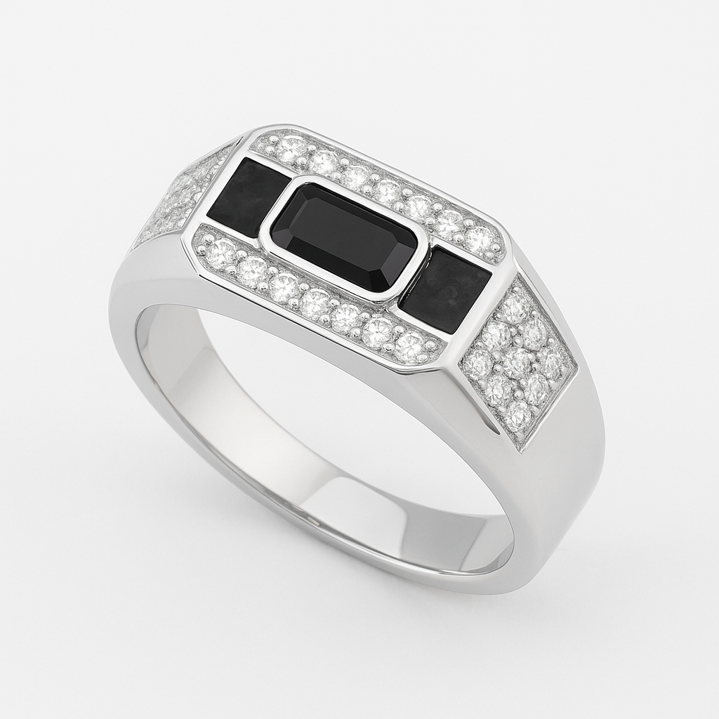 Black Titan Ring - MIOR JEWELS