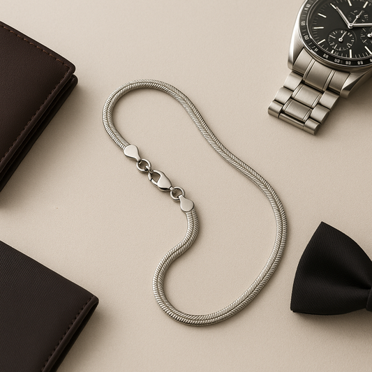 Silver Titan Men's Chain - MIOR JEWELS