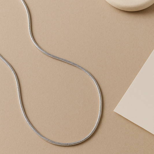 Sleek Silver Chain - MIOR JEWELS