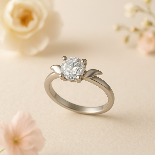 Simple Shine Solitaire Ring - MIOR JEWELS