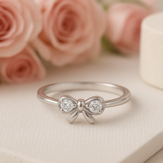 Delicate Bow Ring