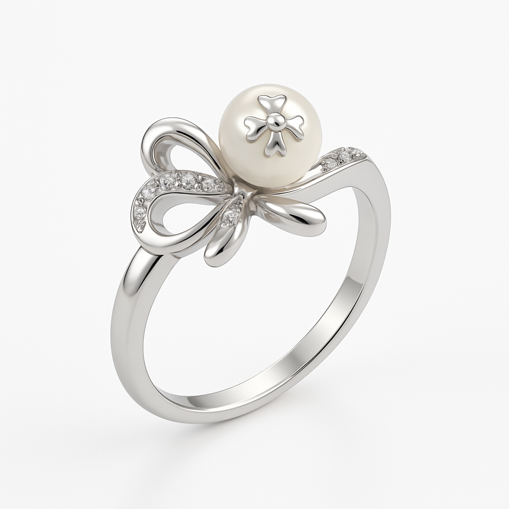 Classic Pearl Ring - MIOR JEWELS