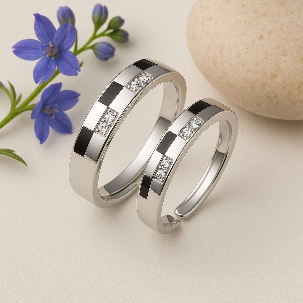 Forever Us Couple Rings Pair V13