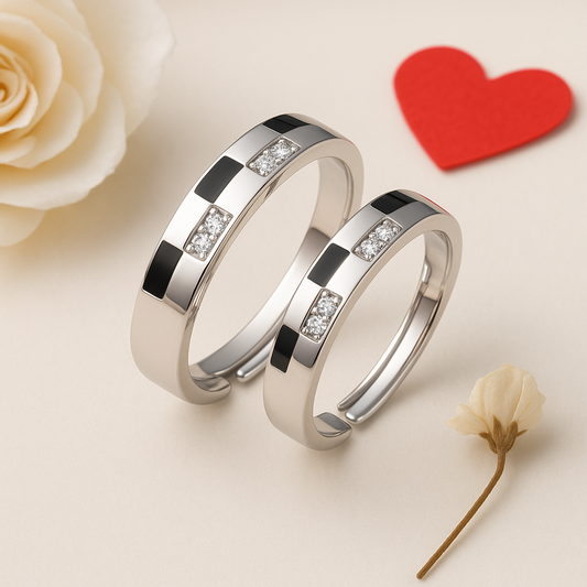 Forever Us Couple Rings Pair V13