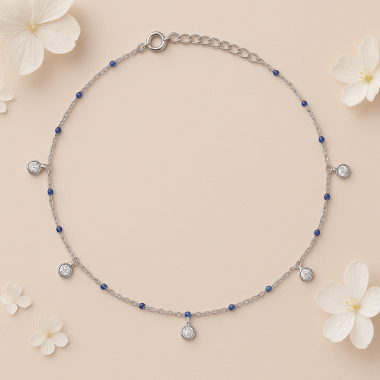 Moonlight Lagoon Anklets Pair