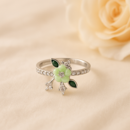 Crystal Vine Ring