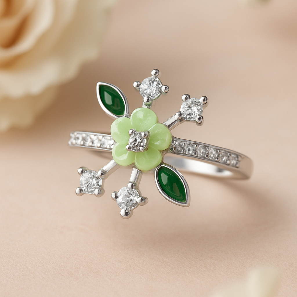 Crystal Vine Ring