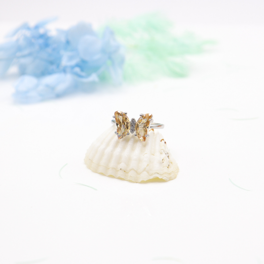 Sunset Butterfly Ring - MIOR JEWELS