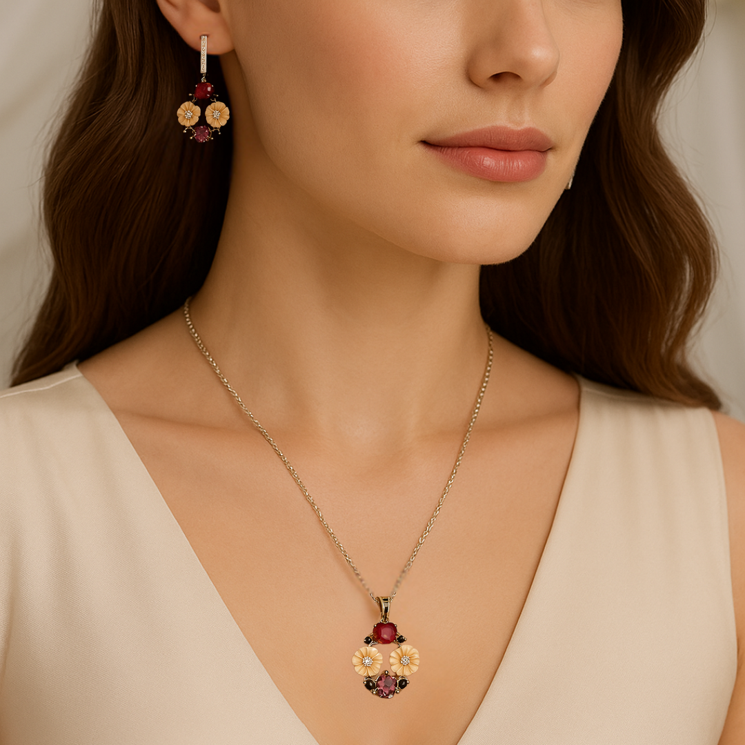 Bloomluxe Jewellery Set