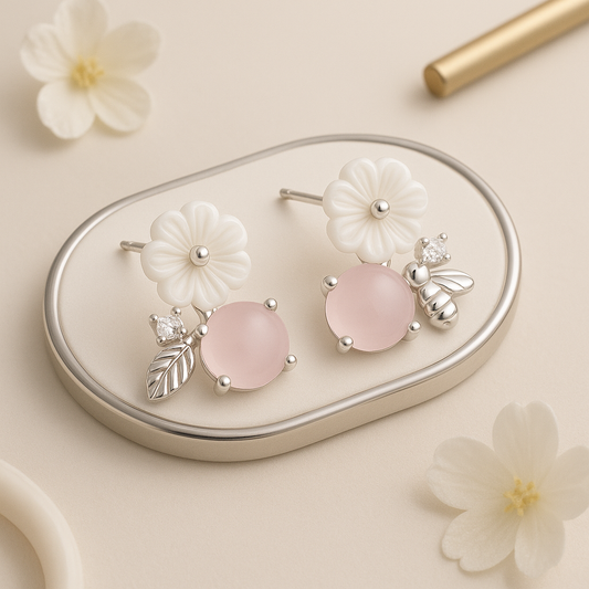 Blossom Banquet Studs - MIOR JEWELS
