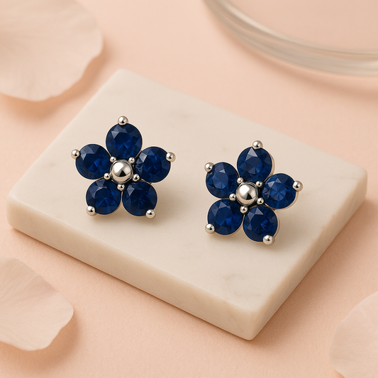 Rosamia Blue Earrings