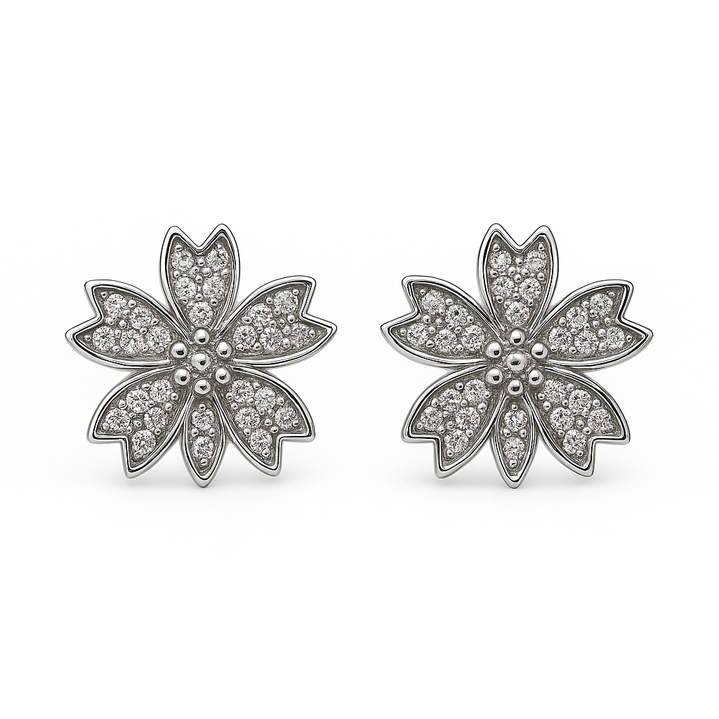 Lustrous Petal Earrings - MIOR JEWELS