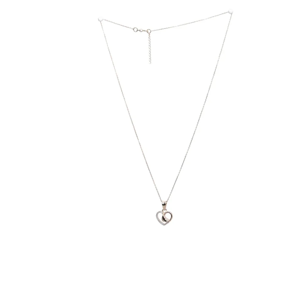 Forever Rose Gold Chain Pendant - Image 3