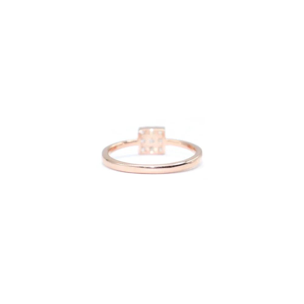 Twinkling Square Ring - Size 6 - Image 3