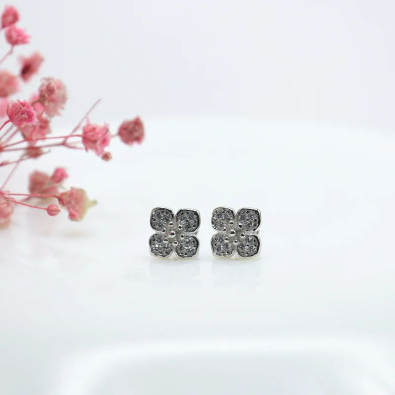 Twinkling Petal Earrings