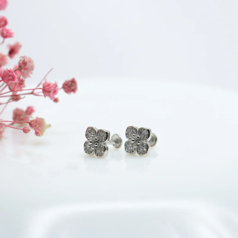 Twinkling Petal Earrings - Image 2