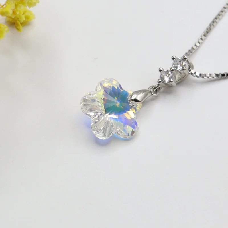 Sunset Bloom Chain Pendant - Image 2