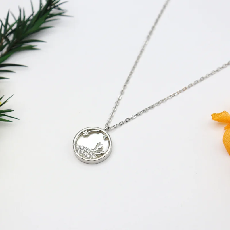 Celestial Circle Chain Pendant