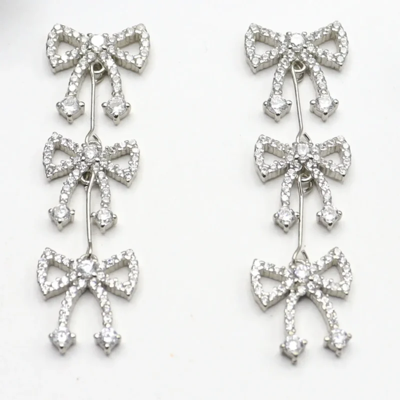 Crystal Blossom Earrings - Image 2