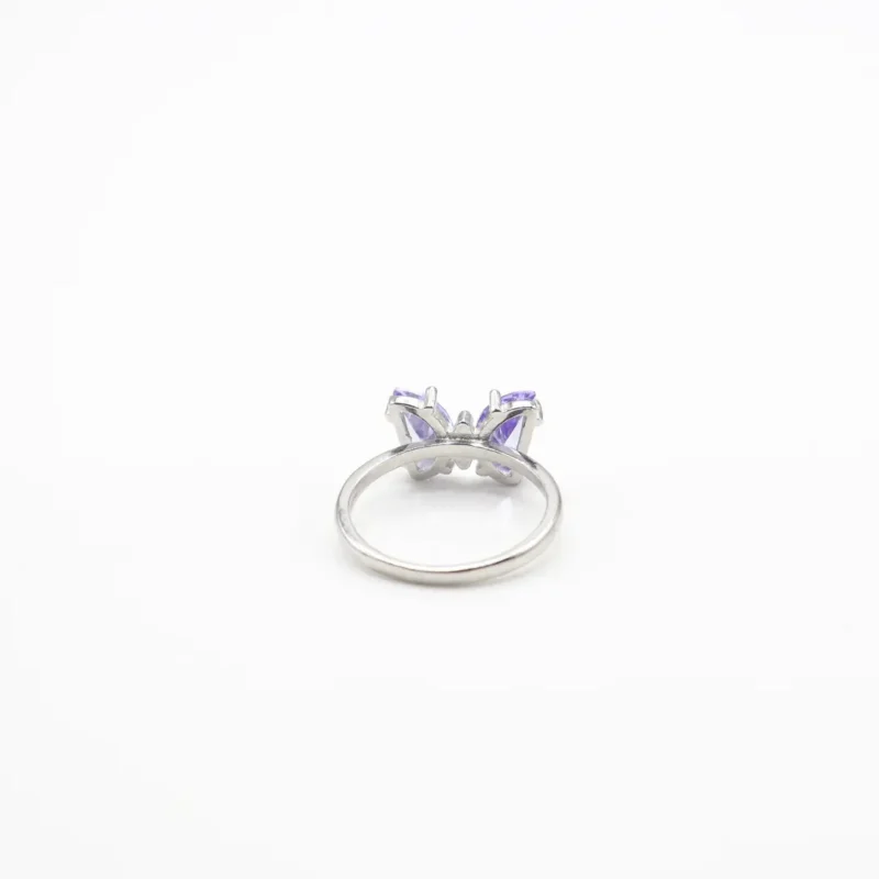 Purple Butterfly Ring - Image 5