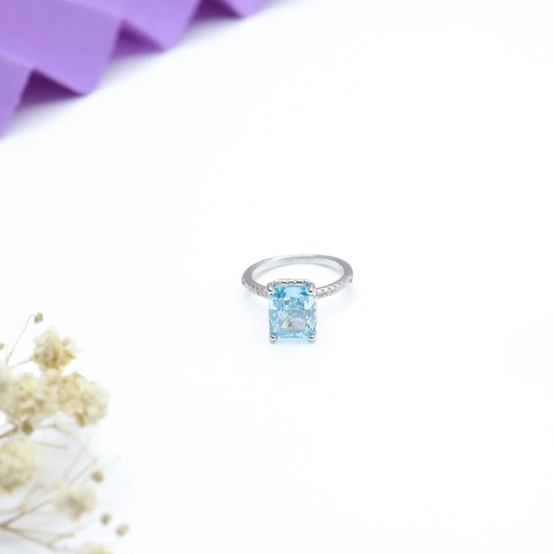 Ocean Breeze Crystal Ring - Image 3