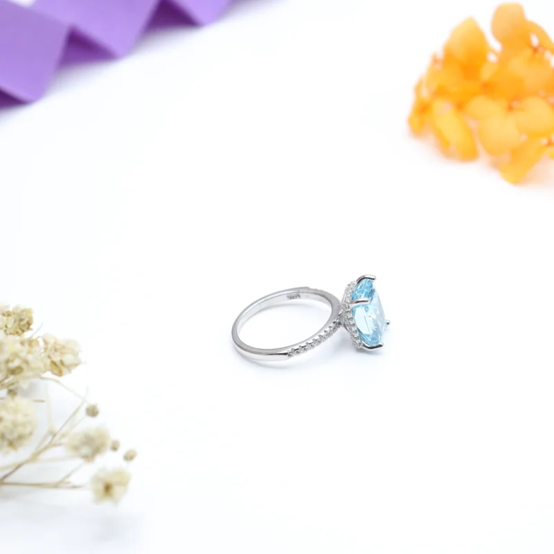 Ocean Breeze Crystal Ring - Image 6