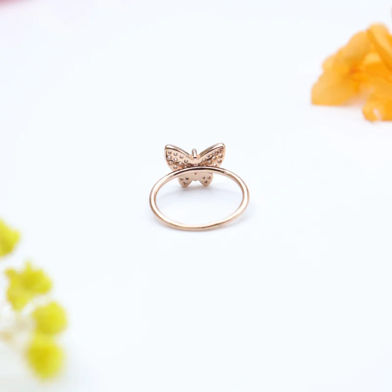 Sparkling Butterfly Ring - Image 4